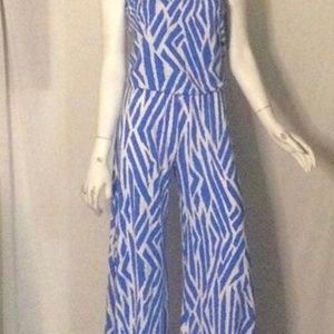 Planet blue jumpsuit by Tart